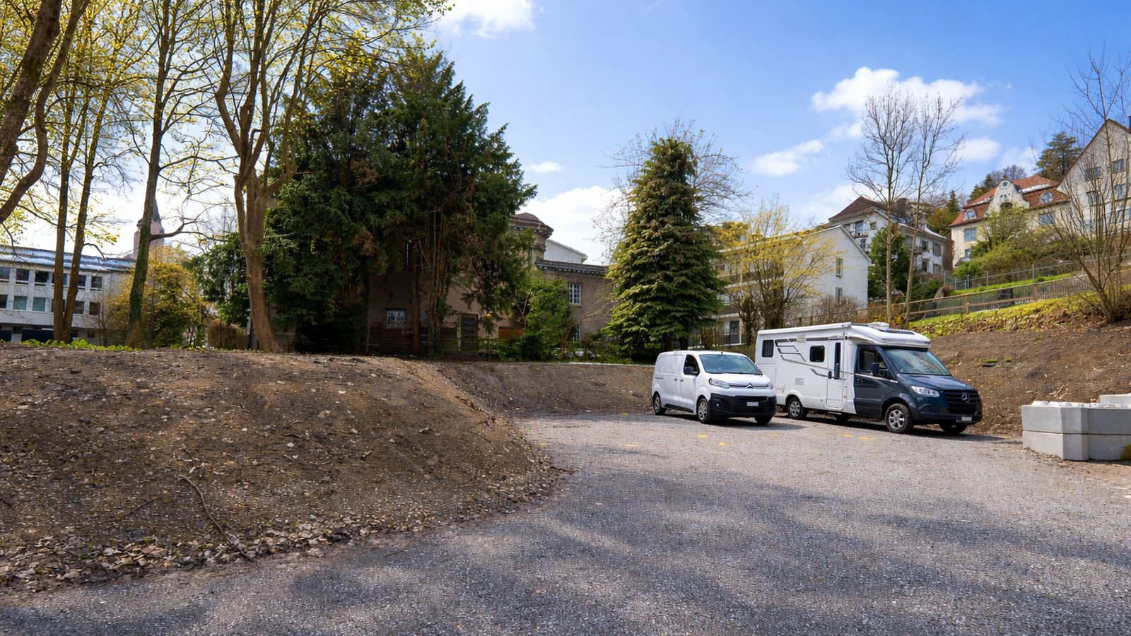 Wohnmobil Stellplatz St.Gallen Pfauengässli nahe Altstadt