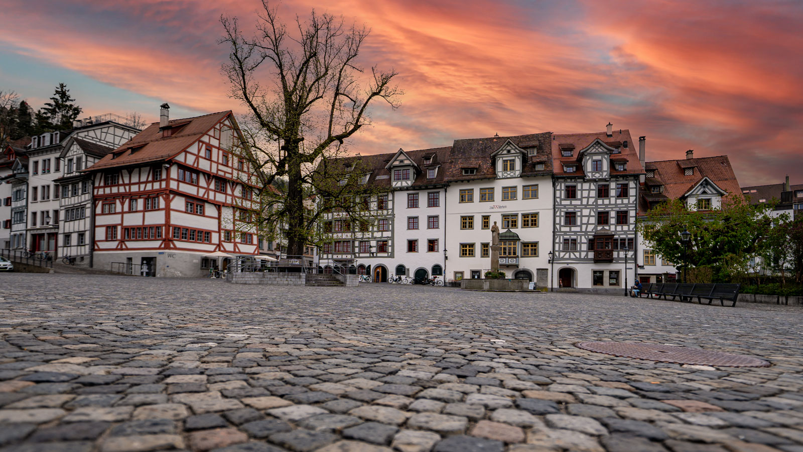 Wohnmobil Stellplatz St.Gallen Pfauengässli nahe Altstadt